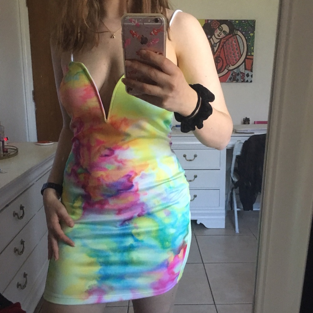 Forever 21 Tie Dye Cami Dress